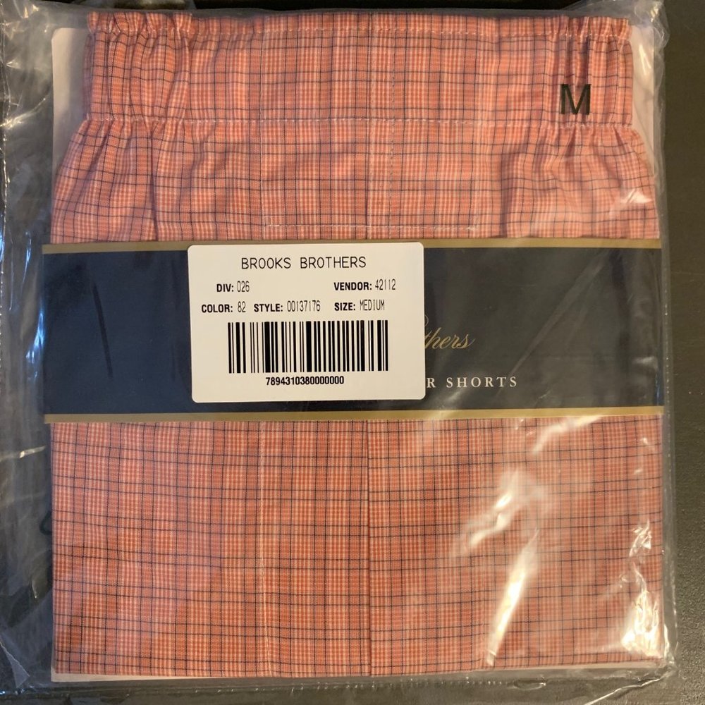 Brooks Brothers Boxer Shorts (5 Pack) Size Medium